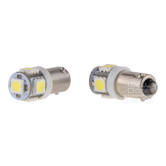 Bayonet BAX9S 5SMD Led