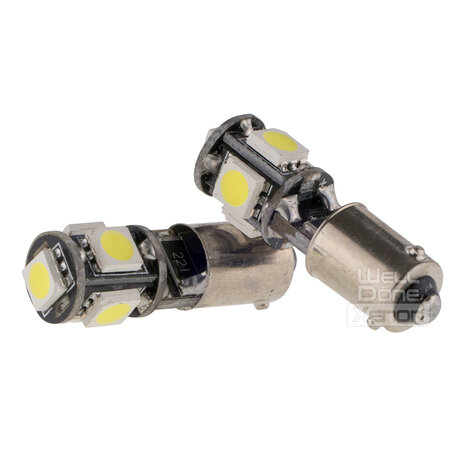 Bayonet BAX9S 5SMD Led